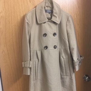 Kenneth Cole Reaction 3/4 sleeve Trench Coat